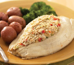 Crab Stuffed Flounder-photo courtesy-Istock.com