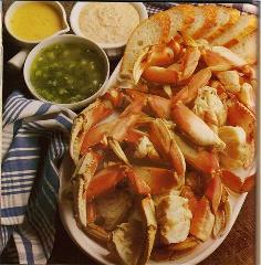 Crab Legs Recipe With Dips