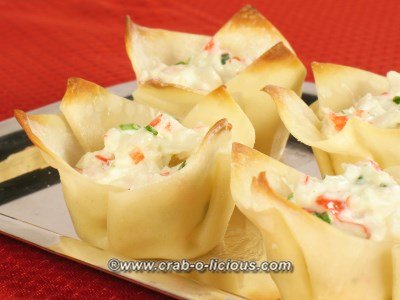 Baked Crab Rangoon